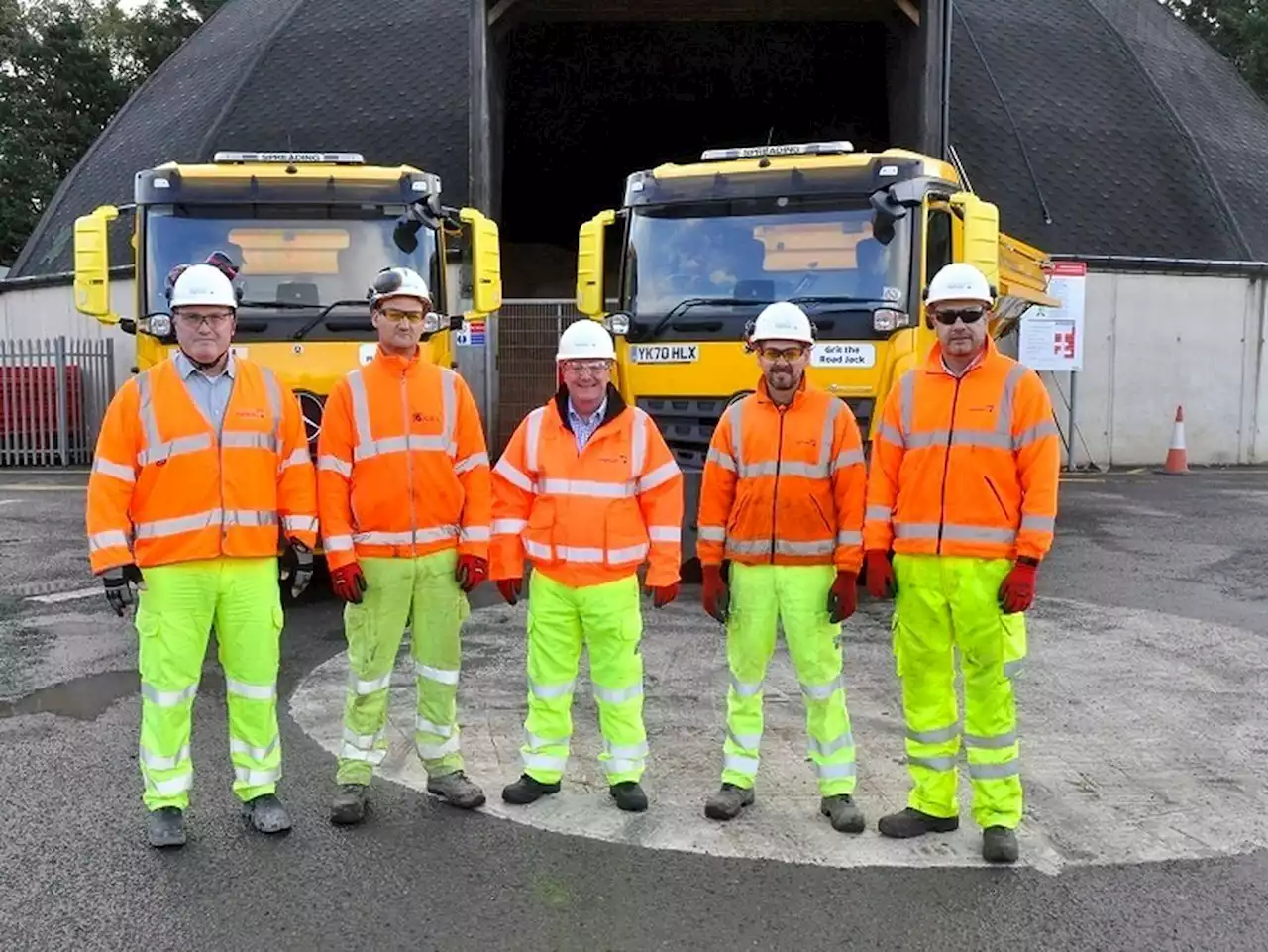 Winter gritting being carried out in Shropshire tonight as temperatures forecast to plummet