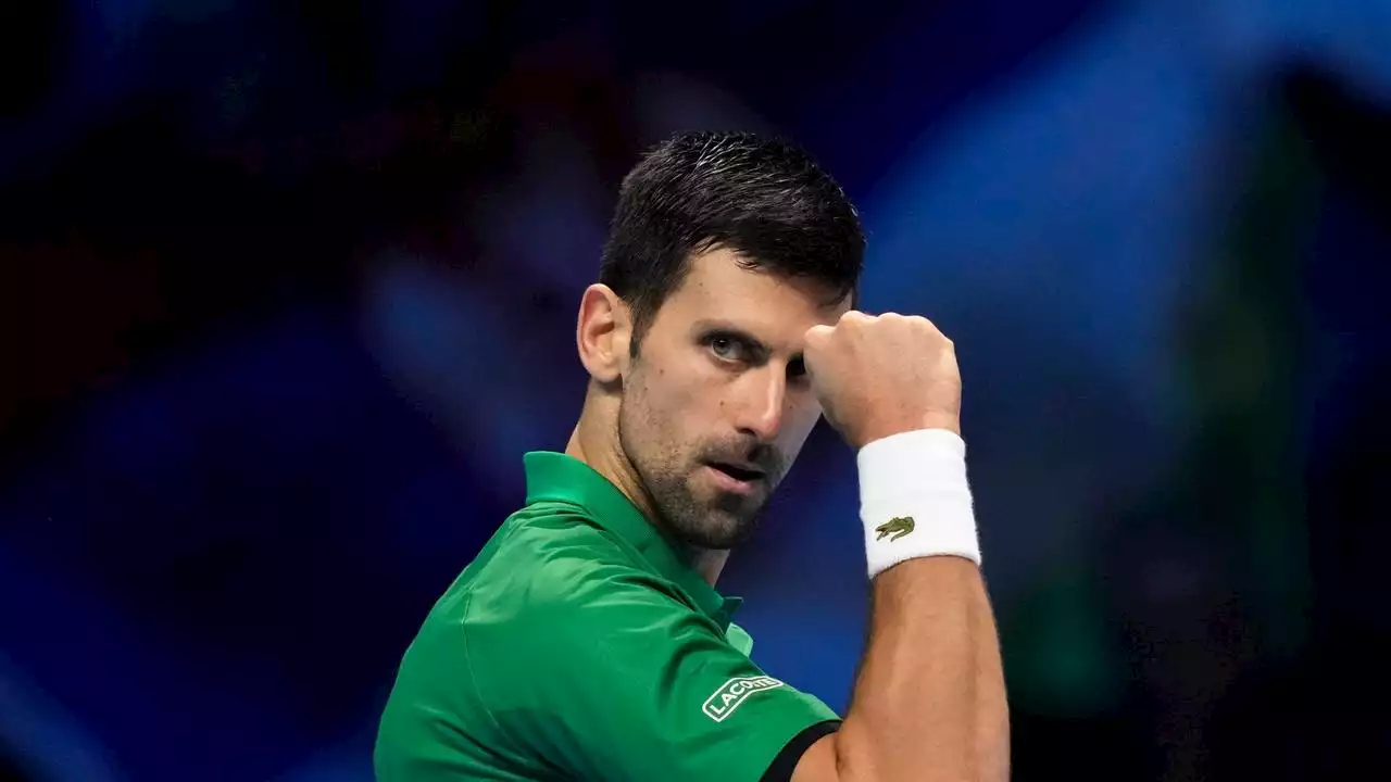 Tennis: Erfolgreich wie Federer: Djokovic gewinnt ATP Finals