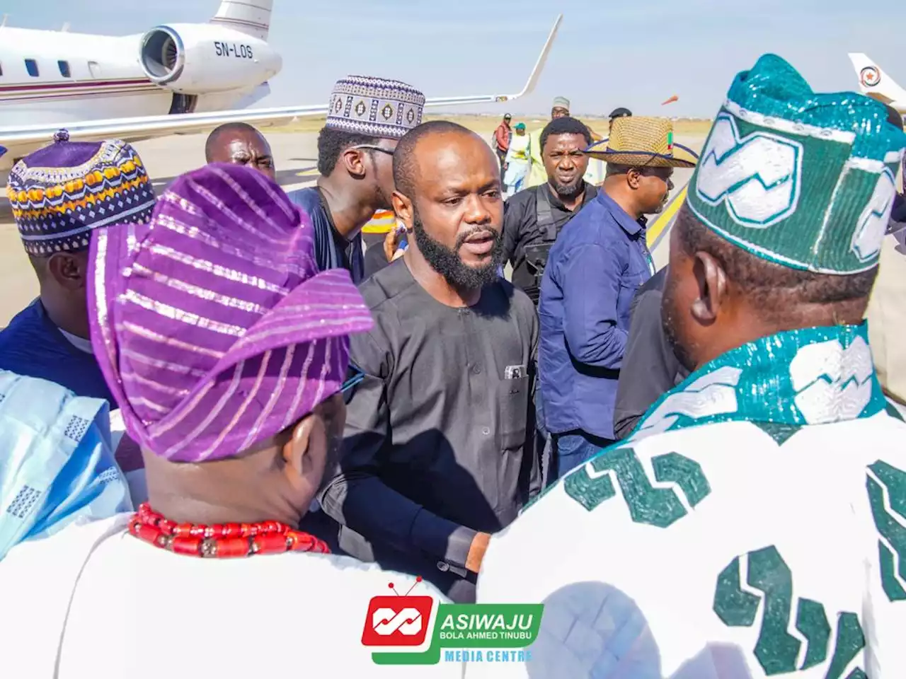 PHOTOS: Seyi Tinubu leads APC solidarity march in Kano