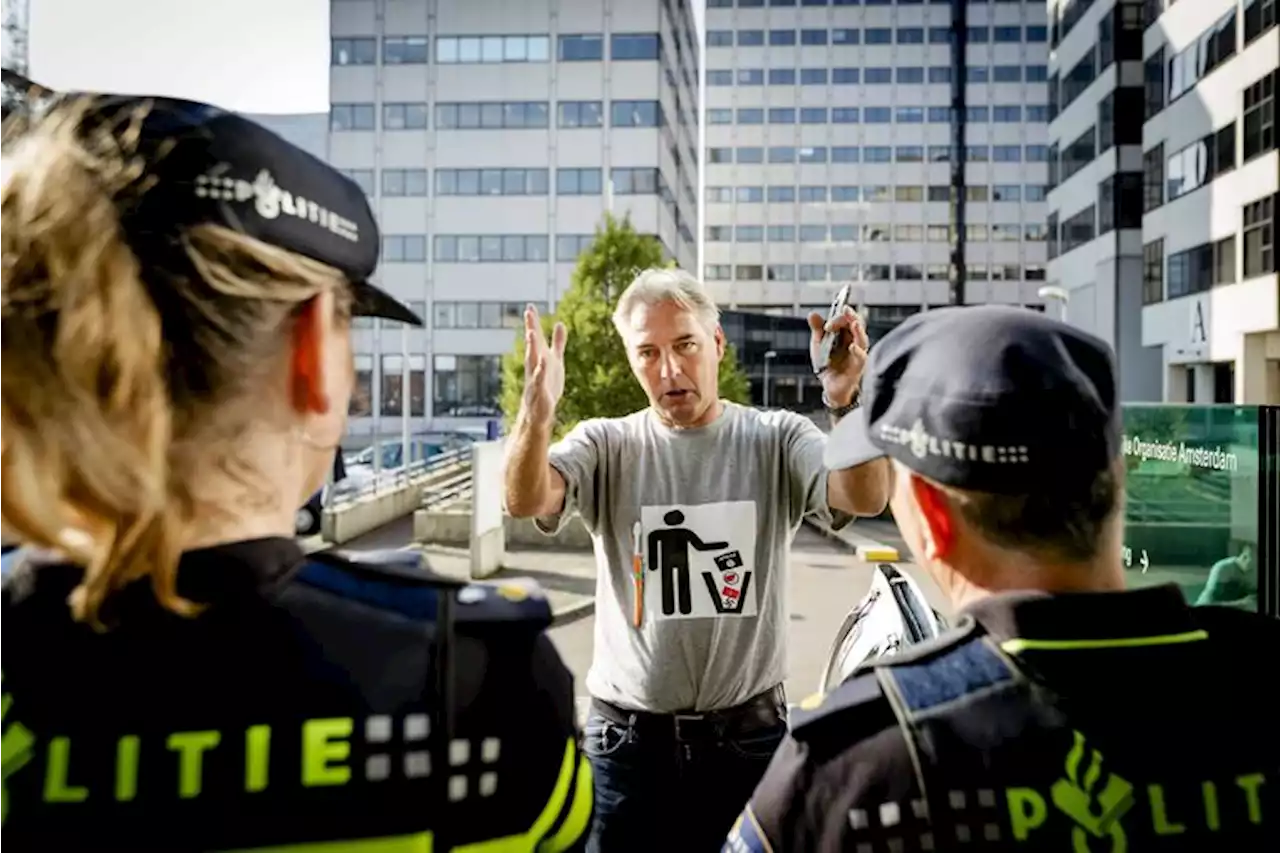 Voorman Pegida opnieuw opgepakt bij demonstratie in Den Haag