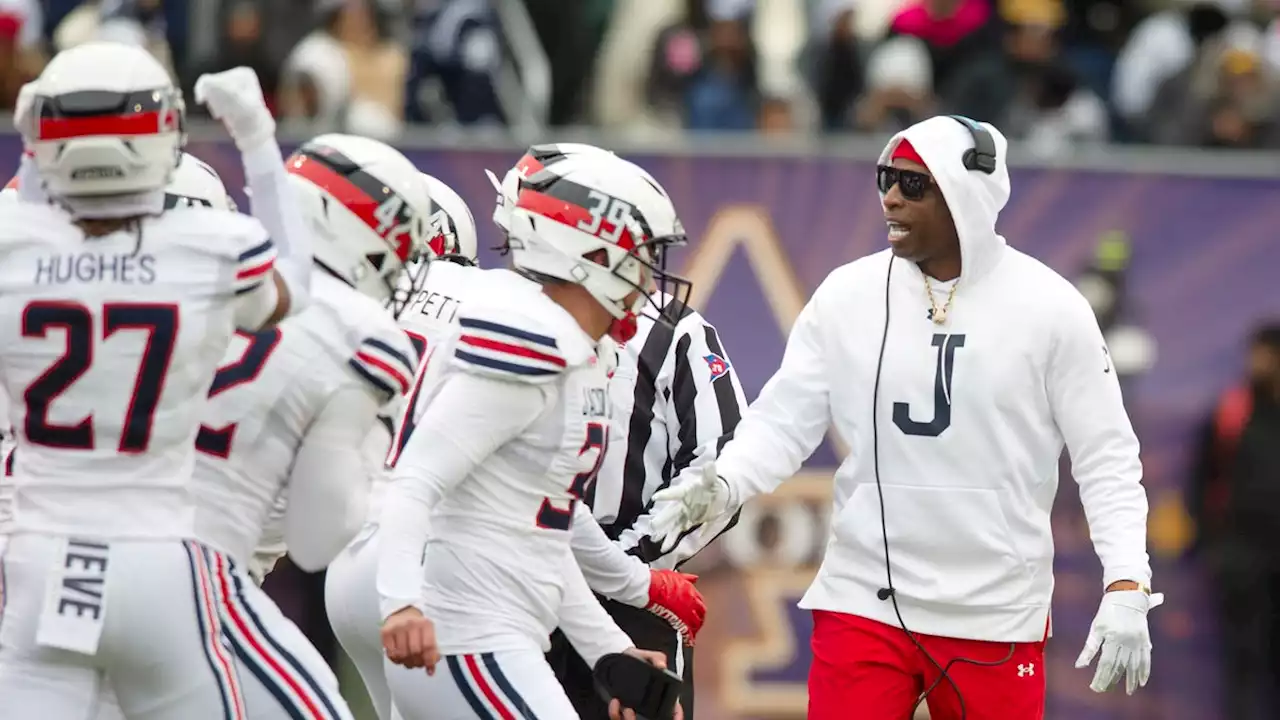 Deion Sanders leads Jackson State to first unbeaten regular season in program history with takedown of Alcorn State