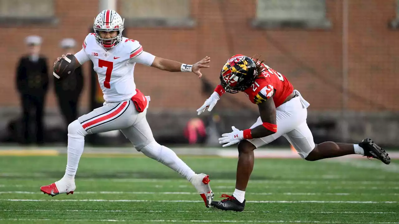 No. 2 Ohio State survives scare from Maryland, sets up pivotal showdown with No. 3 Michigan