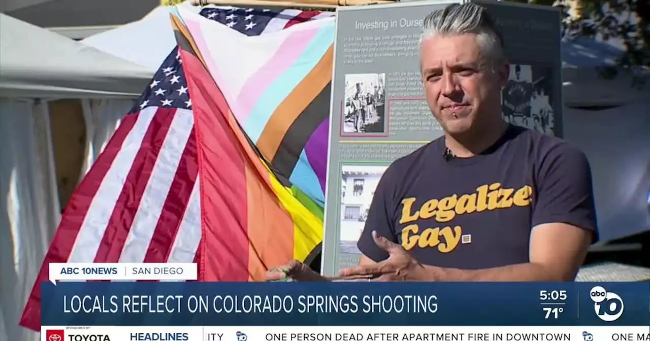 San Diego activists and others in LGBTQ+ community reflect on tragedy in Colorado Springs