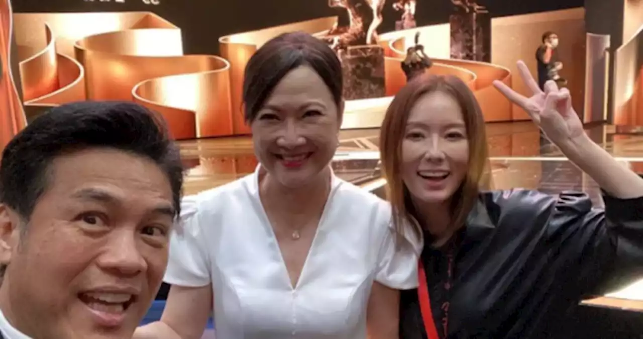 ‘I think I’m pretty good at it!’ Yvonne Lim attends Golden Horse Awards as Hong Huifang’s personal assistant
