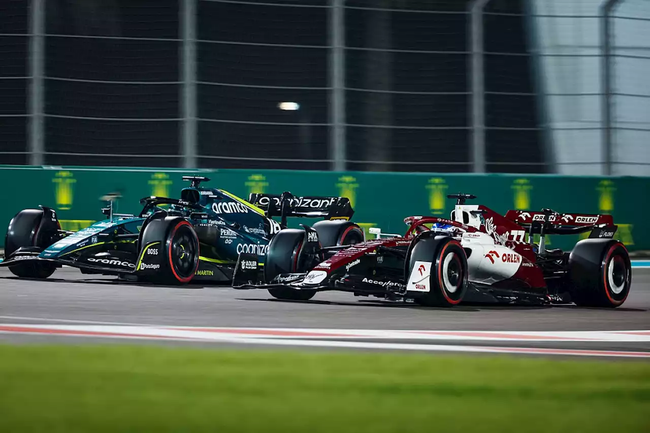 Aston Martin: Alfa driver moves “a bit borderline” in Abu Dhabi GP