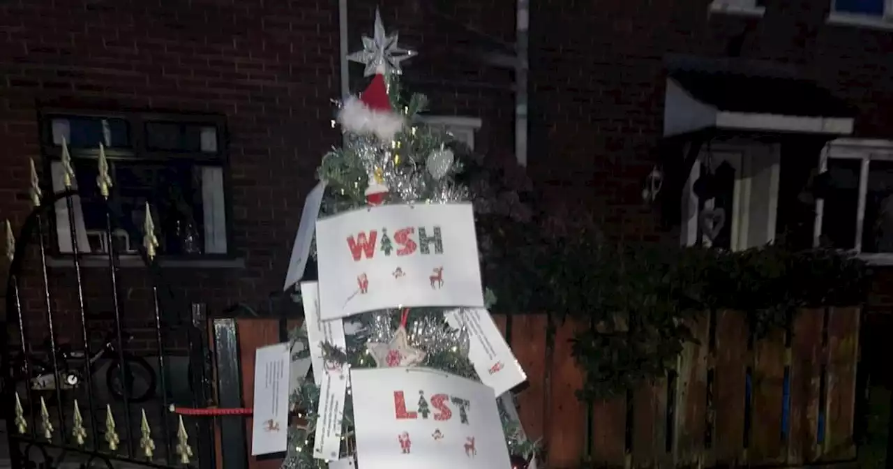 Belfast community group set up 'Christmas wish tree' as cost-of-living escalates