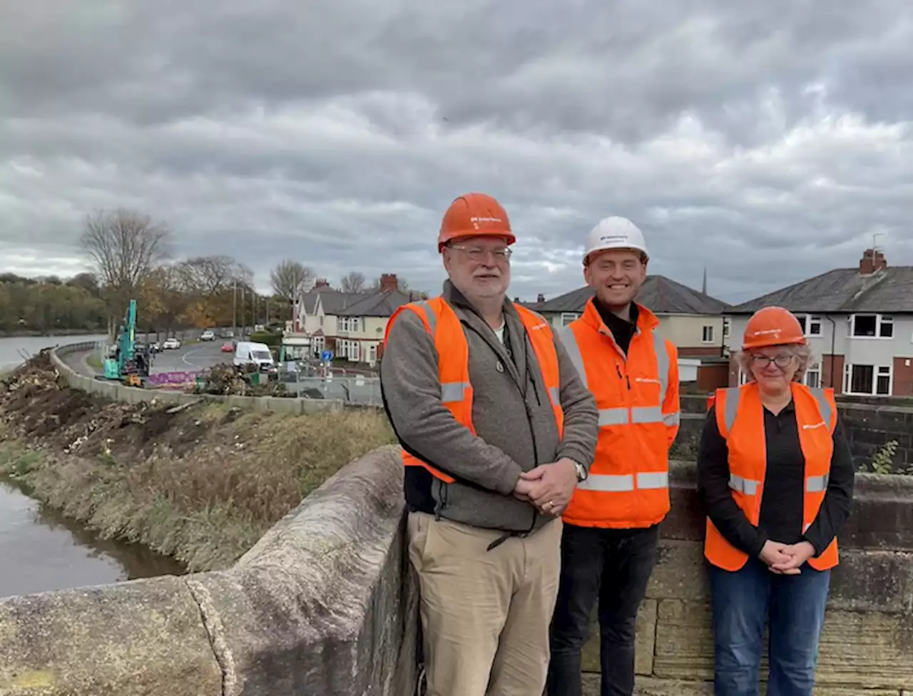 Work starts to build Broadgate flood defences