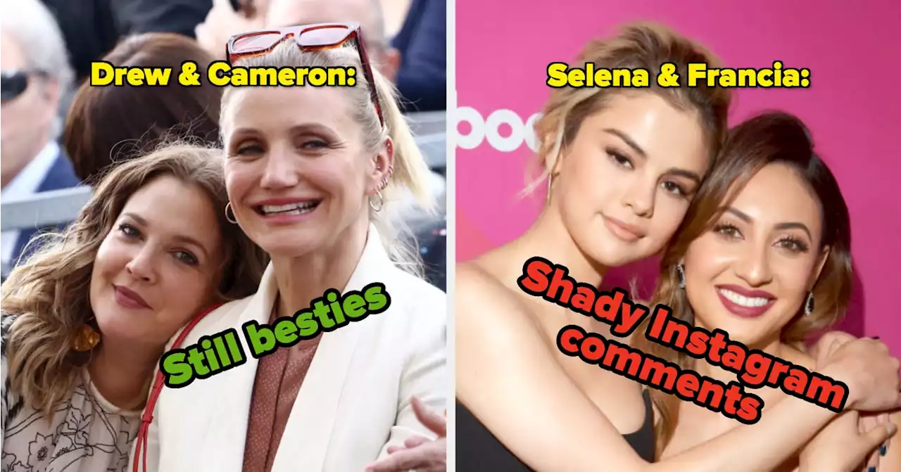 8 Iconic Celebrity Friendships Vs. 7 Yikes-Worthy Celebrity Ex-Friends