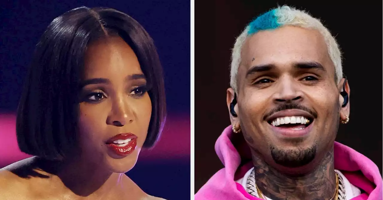 Kelly Rowland Praised Chris Brown At The AMAs And Told The Crowd To “Chill Out” After They Booed Him