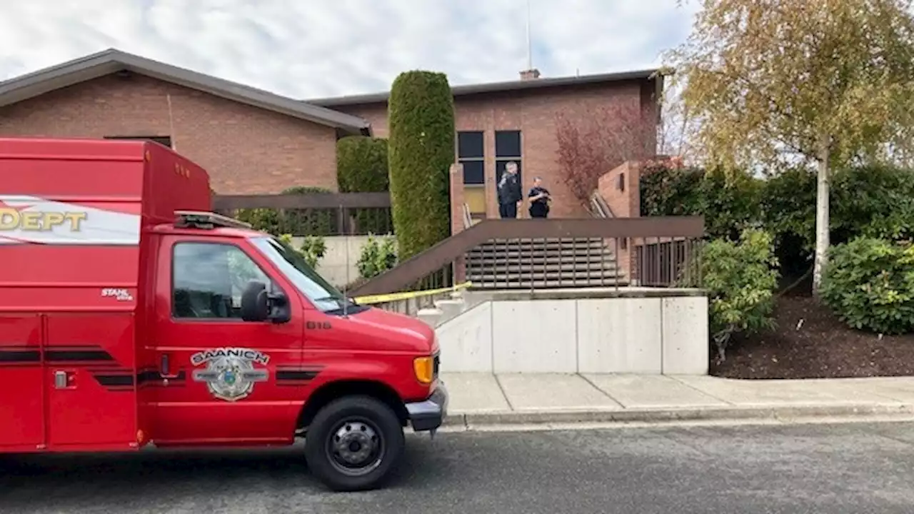 Police investigate fire at Saanich church