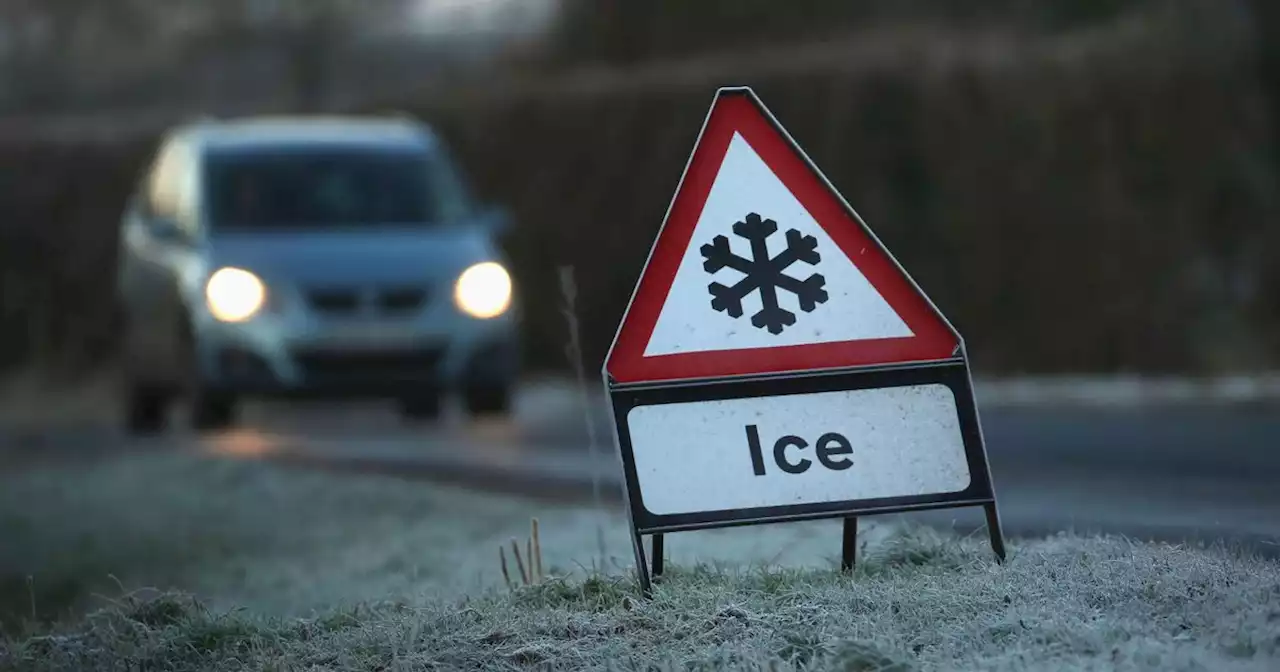 Scotland ice warning issued by Met Office amid frost and plummeting temperatures