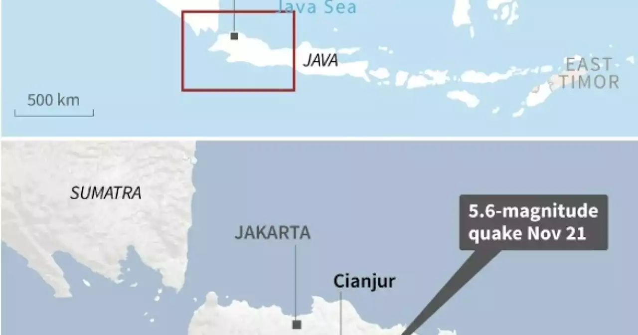 At least 56 dead as quake shakes Indonesia's Java island