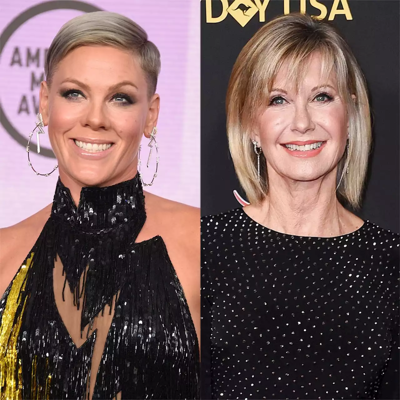 Pink Pays Tribute To Olivia Newton John With Powerhouse Performance At 2022 American Music Awards - E! Online