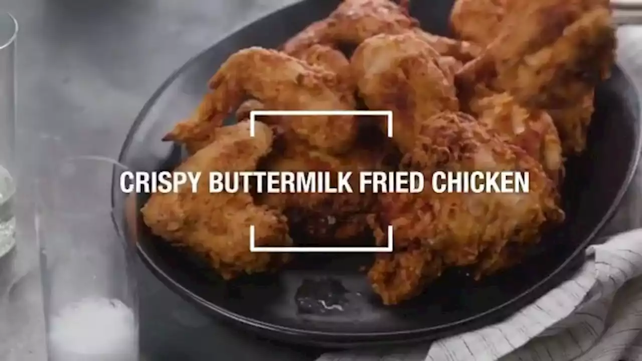 Crispy Buttermilk Fried Chicken