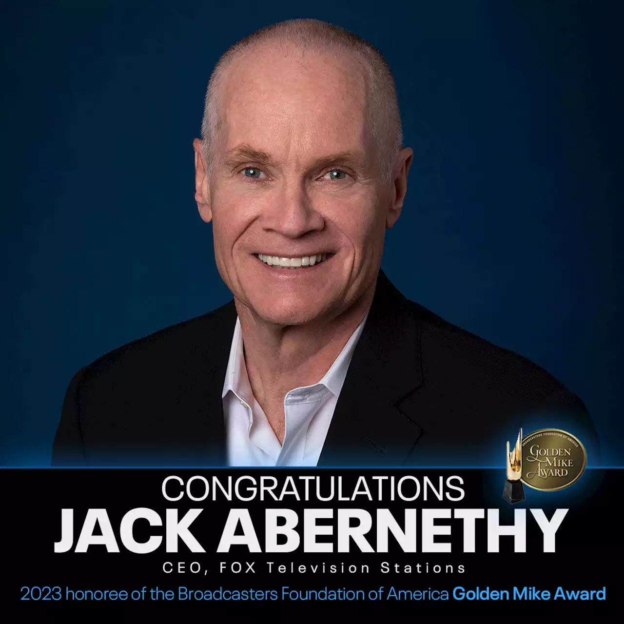 Fox’s Jack Abernethy Gets Golden Mike Award