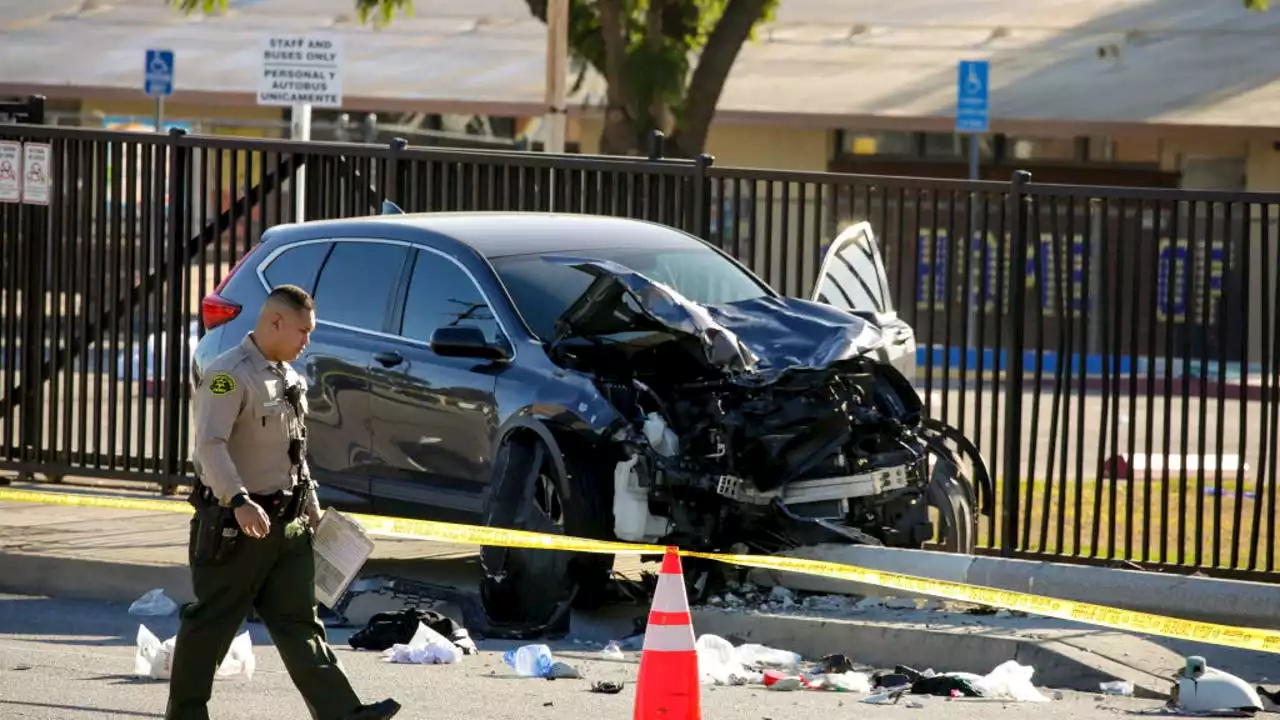 California recruit hit by wrong-way driver in grave condition: LASD