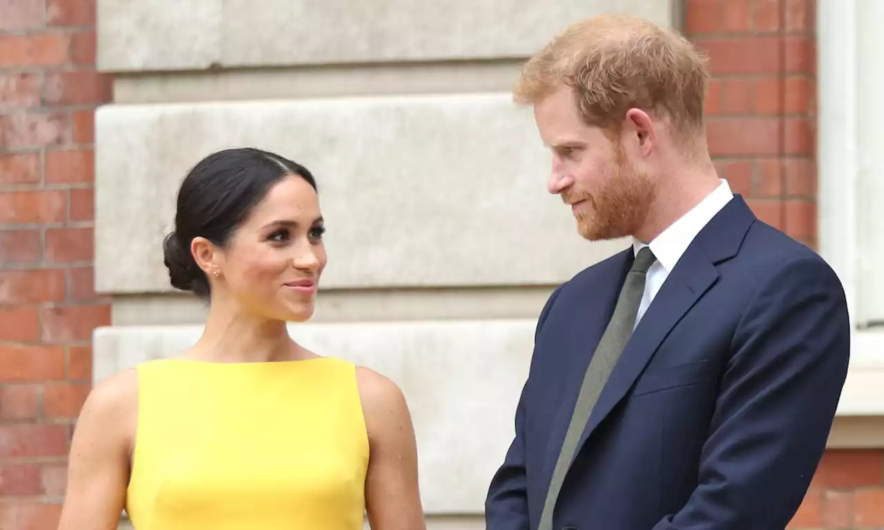 Meghan Markle and Prince Harry look very loved up in rare personal video