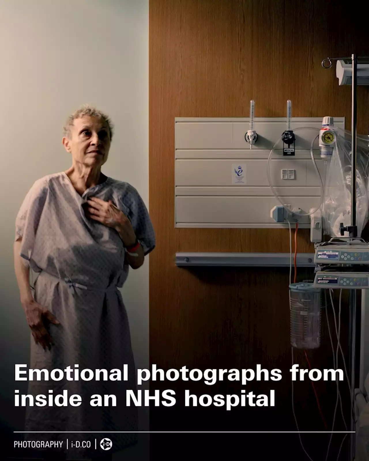 Emotional photographs from inside an NHS hospital