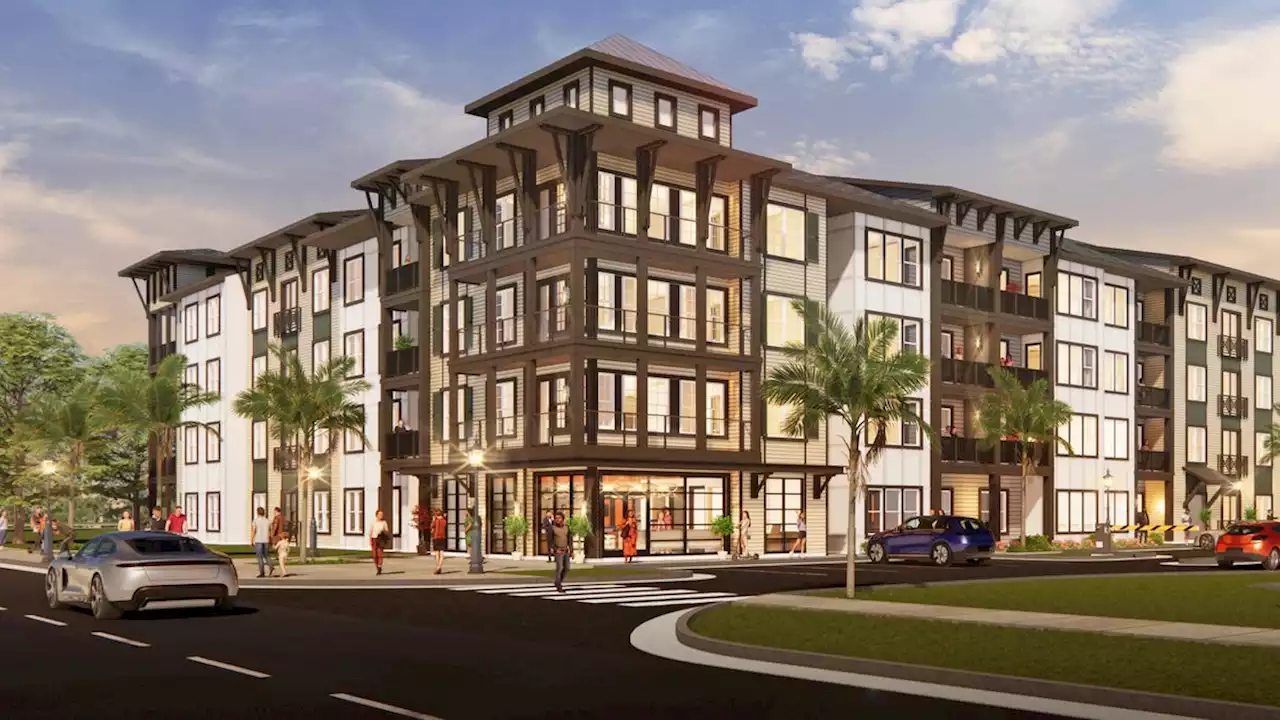 New $50 million apartment complex, with resort-style amenities, going up near Jacksonville airport