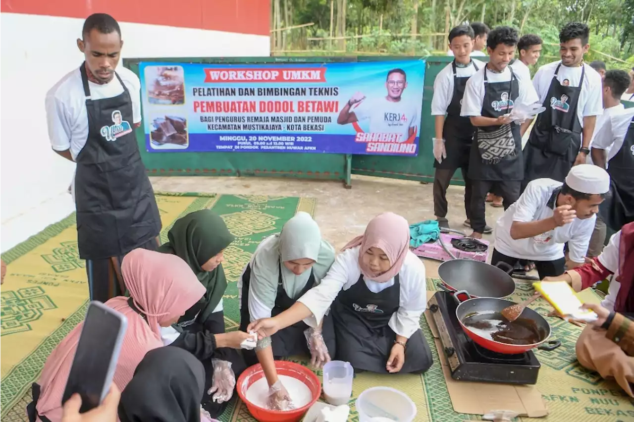 Sahabat Sandiuno Kabupaten Bekasi Latih Generasi Muda Berwirausaha