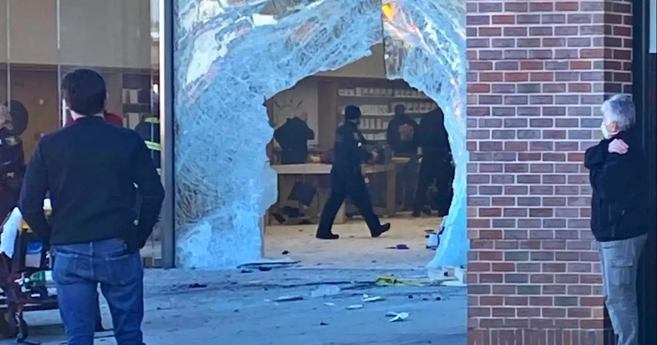 1 dead, 17 injured after car crashes into Apple Store in Hingham