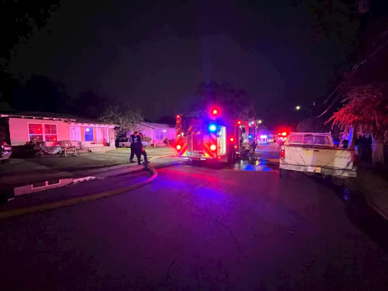 1 displaced after fire rips through home on East Side, SAFD says