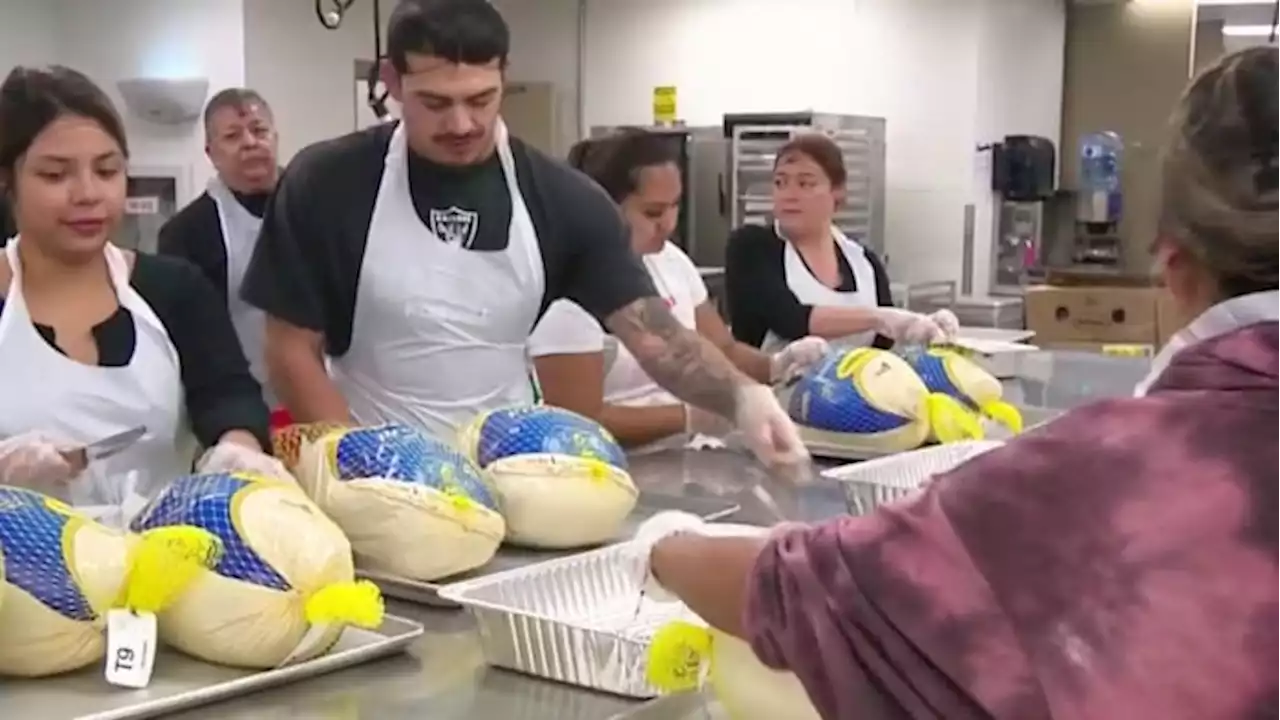 Volunteers prep ahead of 43rd annual Raul Jimenez Thanksgiving Dinner this week