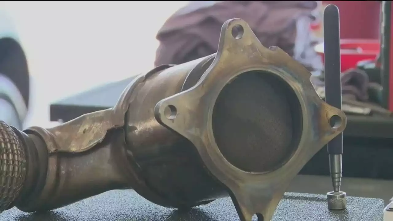 San Mateo police 1st in California to offer anti-theft catalytic converter kit