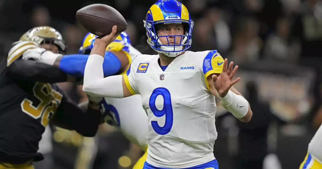 Matthew Stafford knocked out of game as Rams fall to Saints