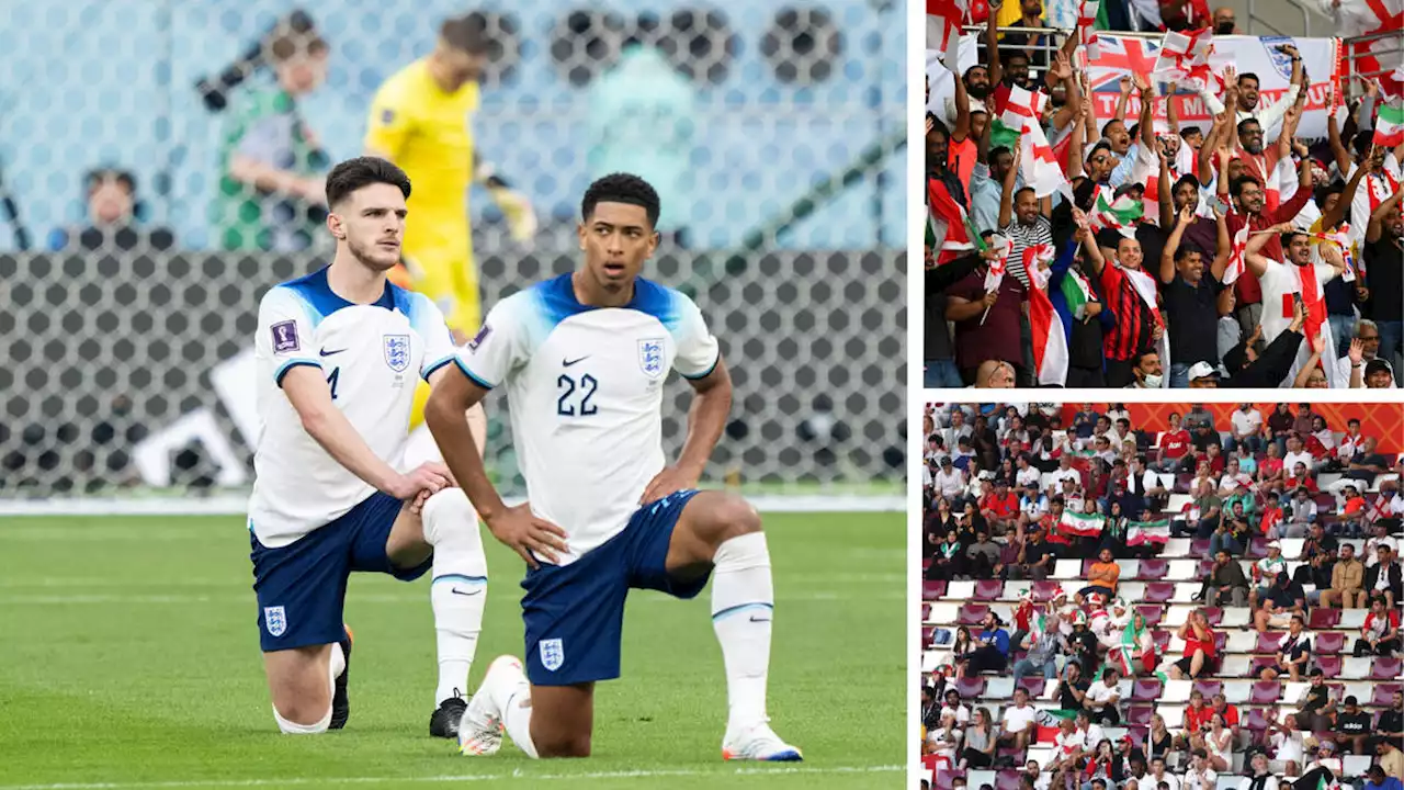 England 1-0 Iran: Jude Bellingham head home Three Lions first goal in World Cup 2022