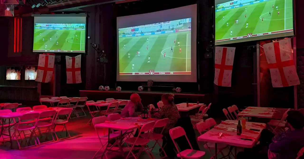 Leeds 'dead' as a smattering of England fans watch Three Lions thrash Iran