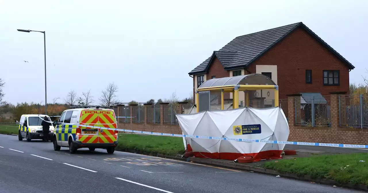 Tragedy as man found dead at bus stop as police seal off area