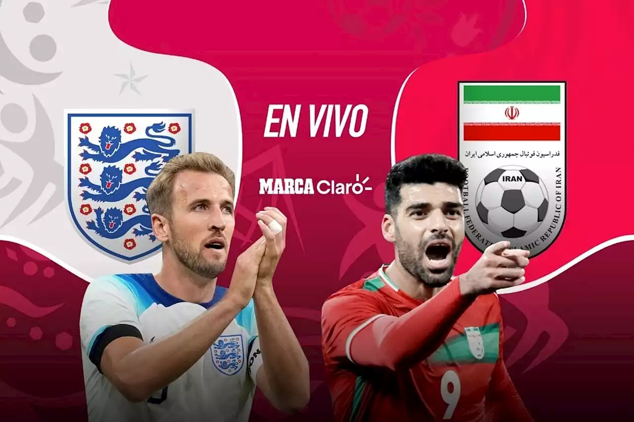 Inglaterra vs Irán, en vivo el partido de la Jornada 1 del Mundial de Qatar 2022