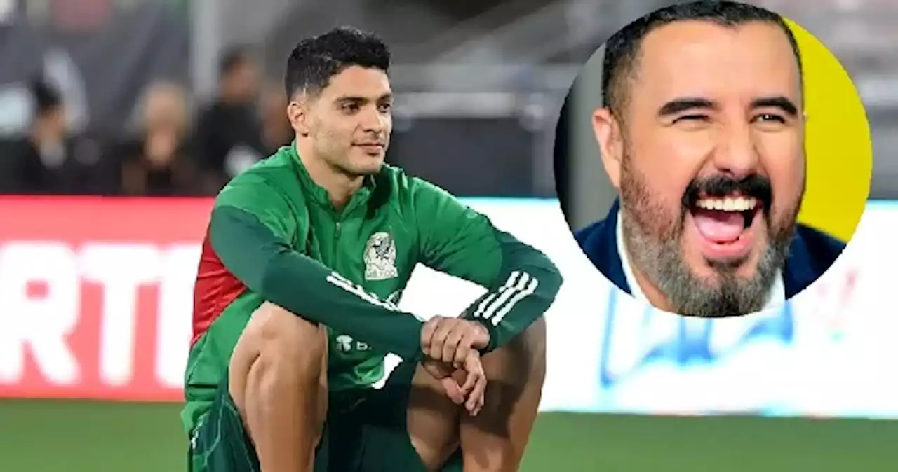 Álvaro Morales aseguró que Raúl Jiménez le estorba a la Selección Mexi