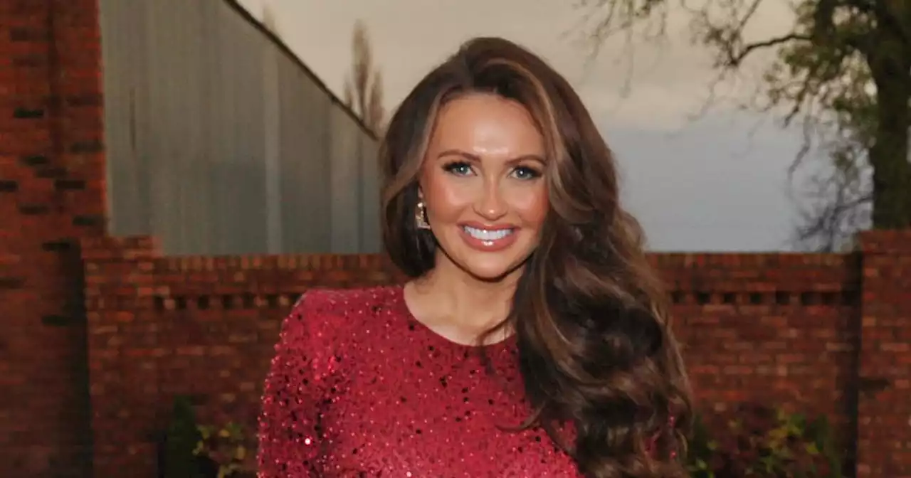 Charlotte Dawson's dazzling festive look after showing off figure in bikini