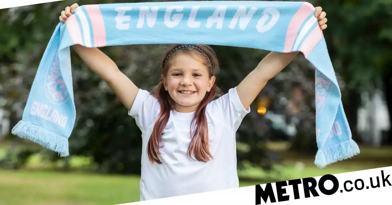 Lionesses superfan, 9, backs England to win World Cup