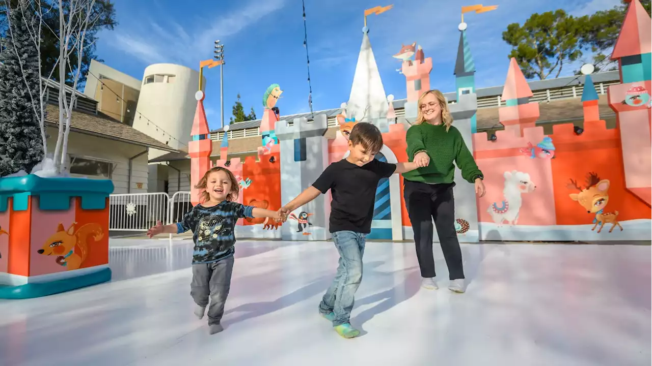 An Adorable Sock Skating Rink Just Glided Back to Kidspace