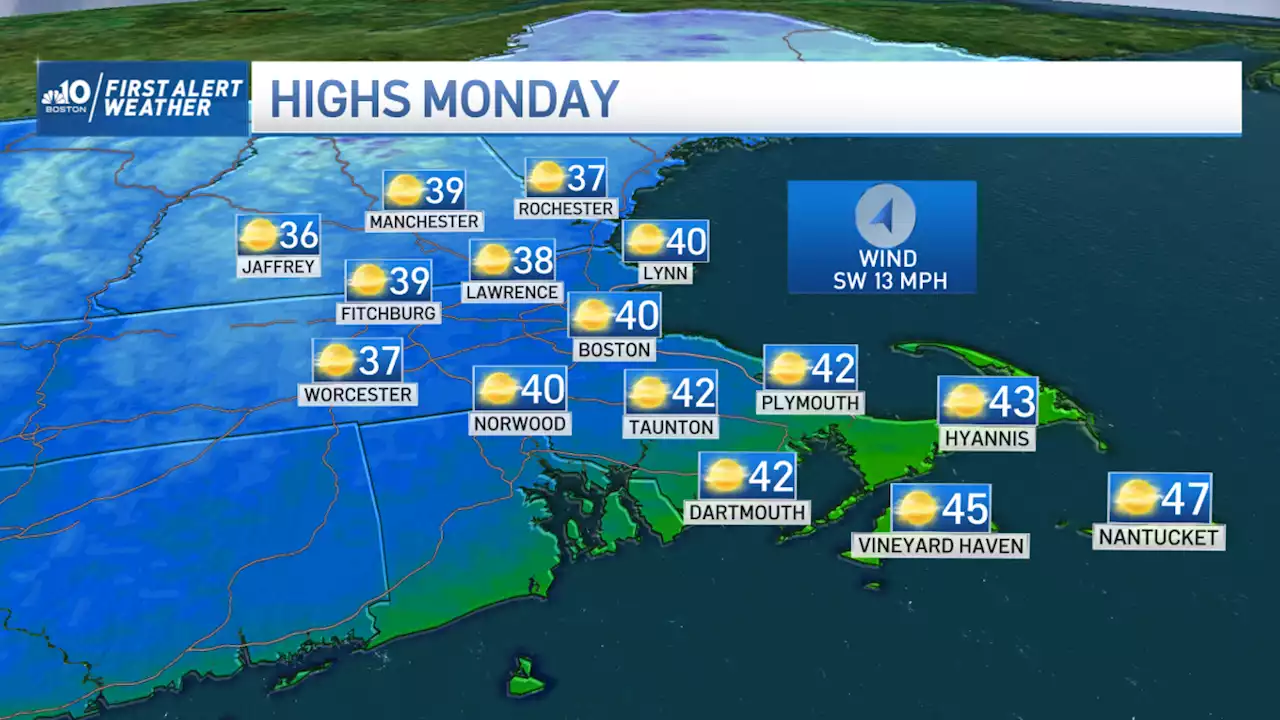 Cold Morning Kicks Off Work Week; Milder Temps on the Way