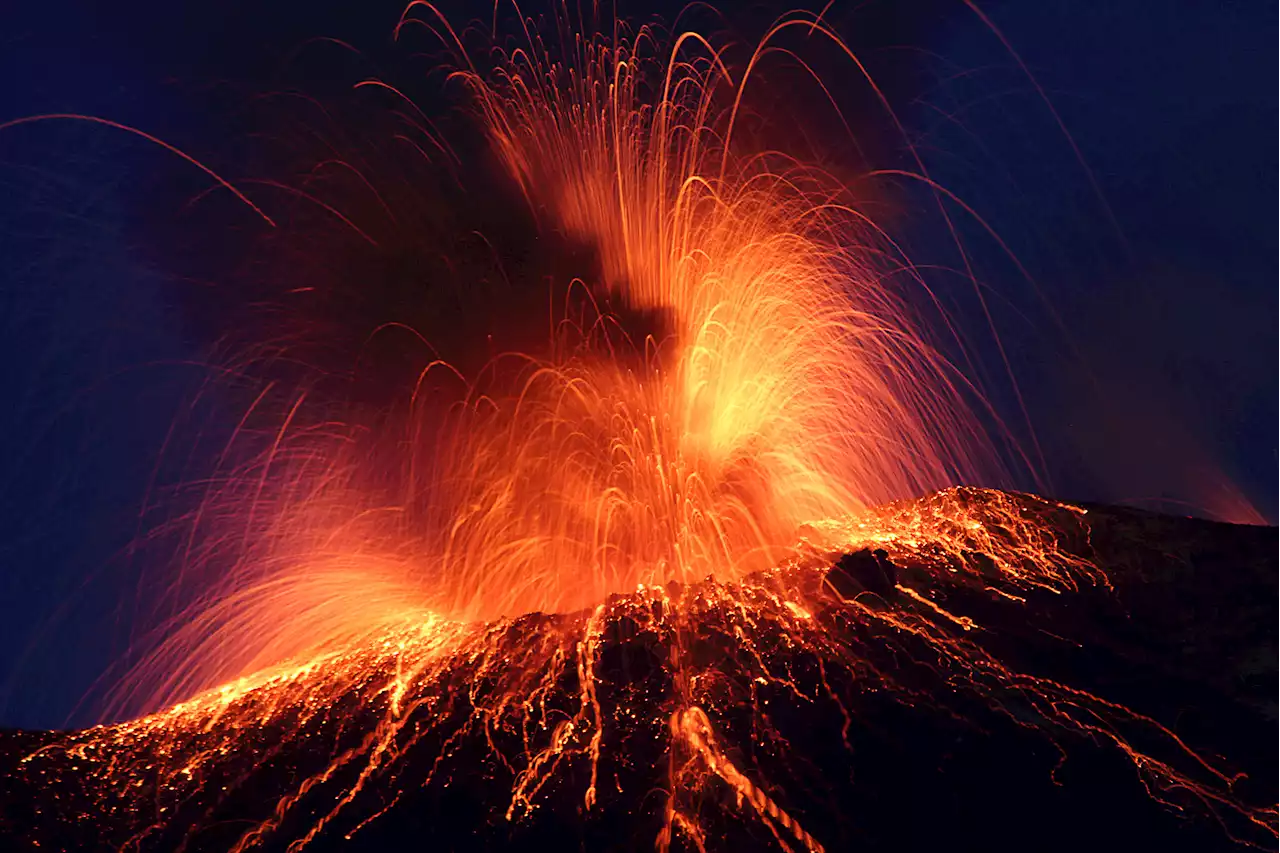 A huge volcano just erupted next to the deepest place on Earth