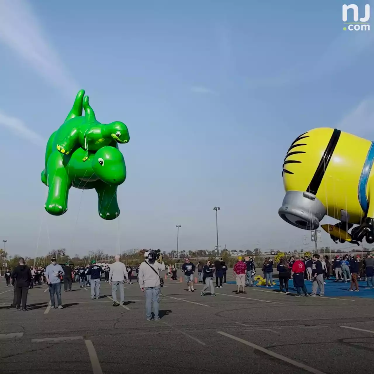 Watch the Macy’s Thanksgiving Day Parade balloons take flight in N.J