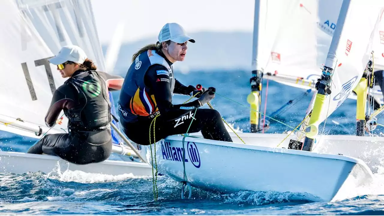 Bouwmeester pakt brons op EK zeilen, eerste medaille na comeback zwangerschap