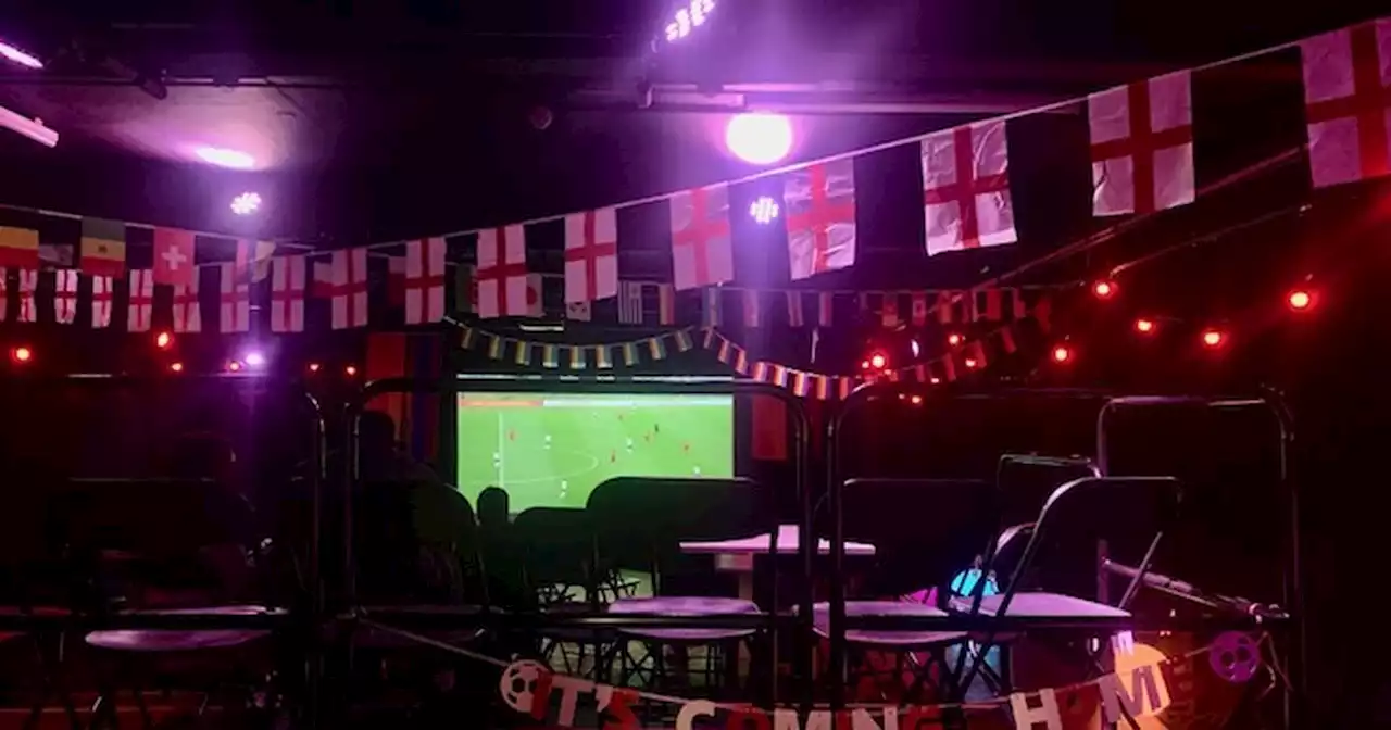 'Cinematic' experience watching England's World Cup match