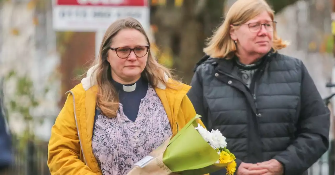 Floral tributes left outside scene of fatal Clifton house fire