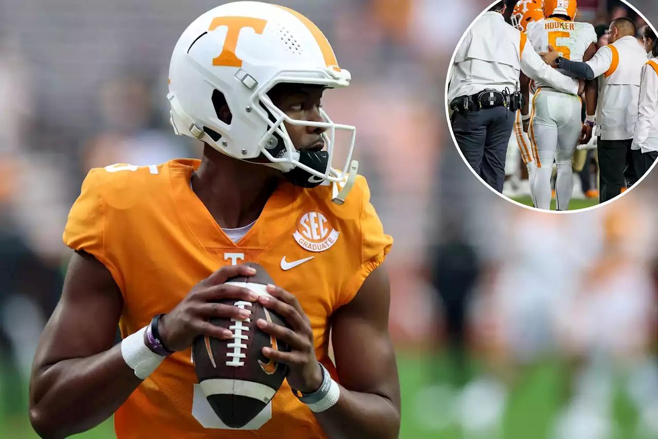 Tennessee star QB Hendon Hooker to miss rest of season with torn ACL