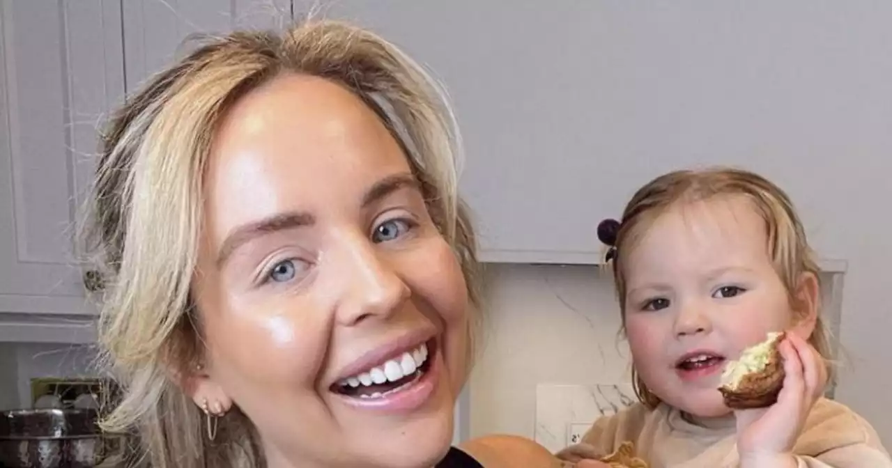 Lydia Bright gets ‘Hollywood glam’ makeover while on mum duty to sassy toddler