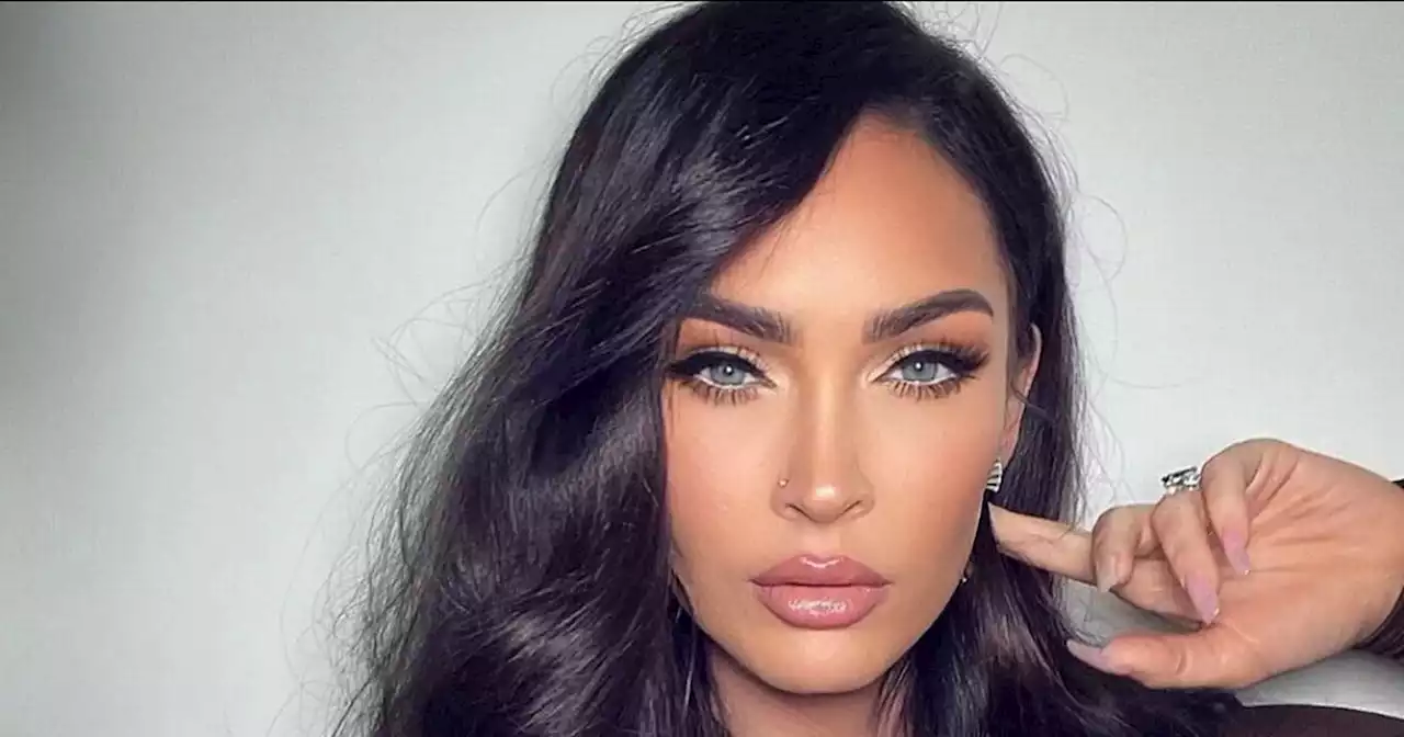 Megan Fox looks gorgeous with 'after sex' hair and £5 bedroom eyes lashes