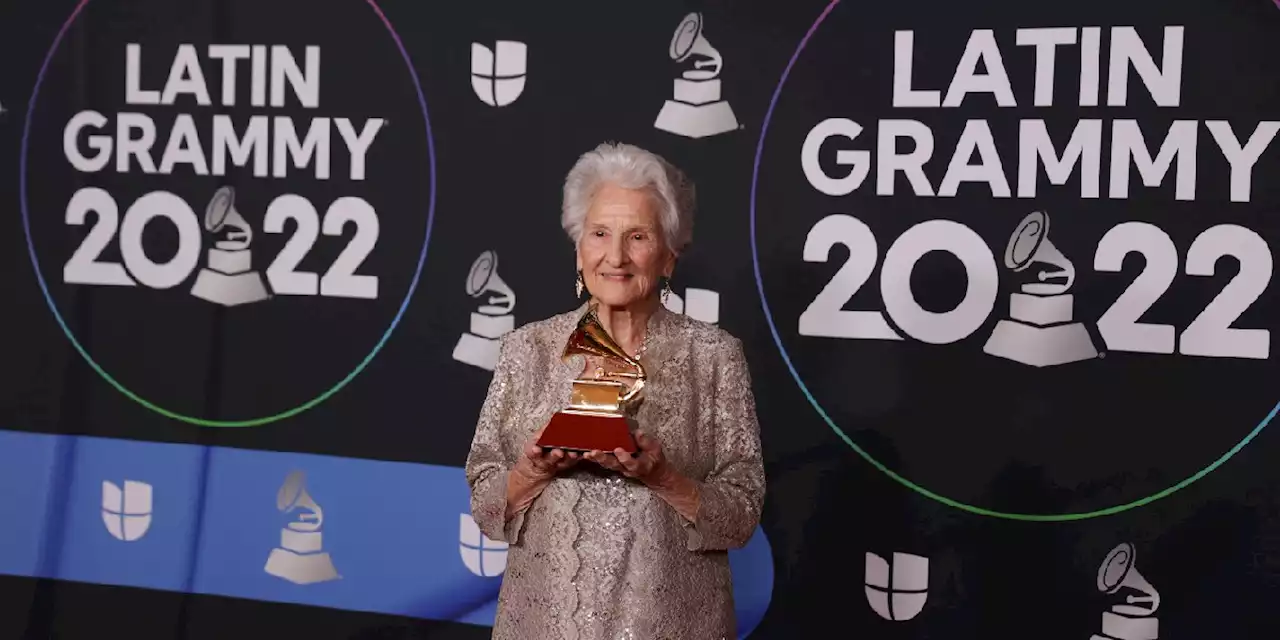 Never too late: This 95-year-old won Best New Artist at the Latin Grammys