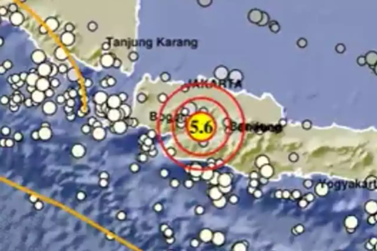 Gempa Bumi Magnitudo 5,6 Guncang Cianjur, Netizen: Mau Jalan Keluar Rumah Susah, Goyang Banget - Pikiran-Rakyat.com