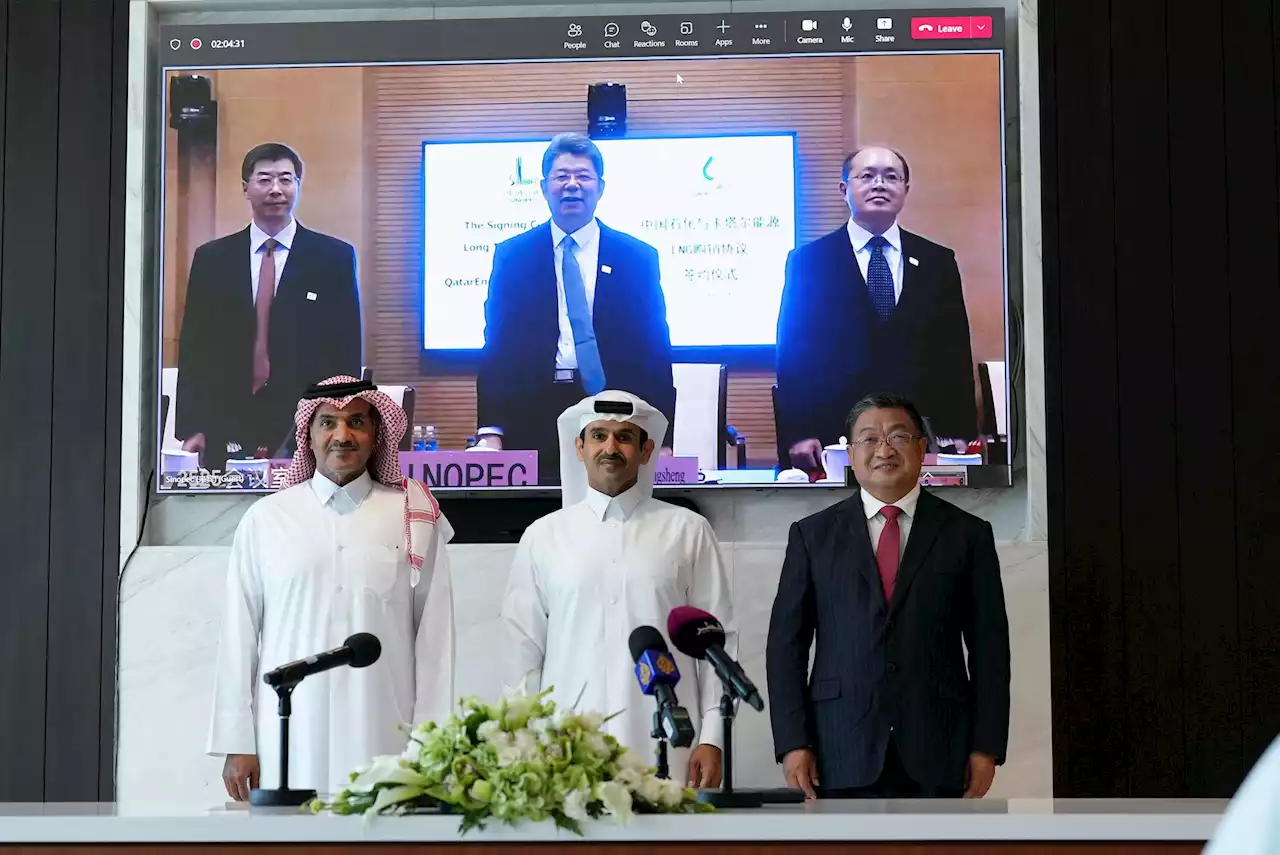 Qatar signs 27-year deal with China as LNG competition heats up