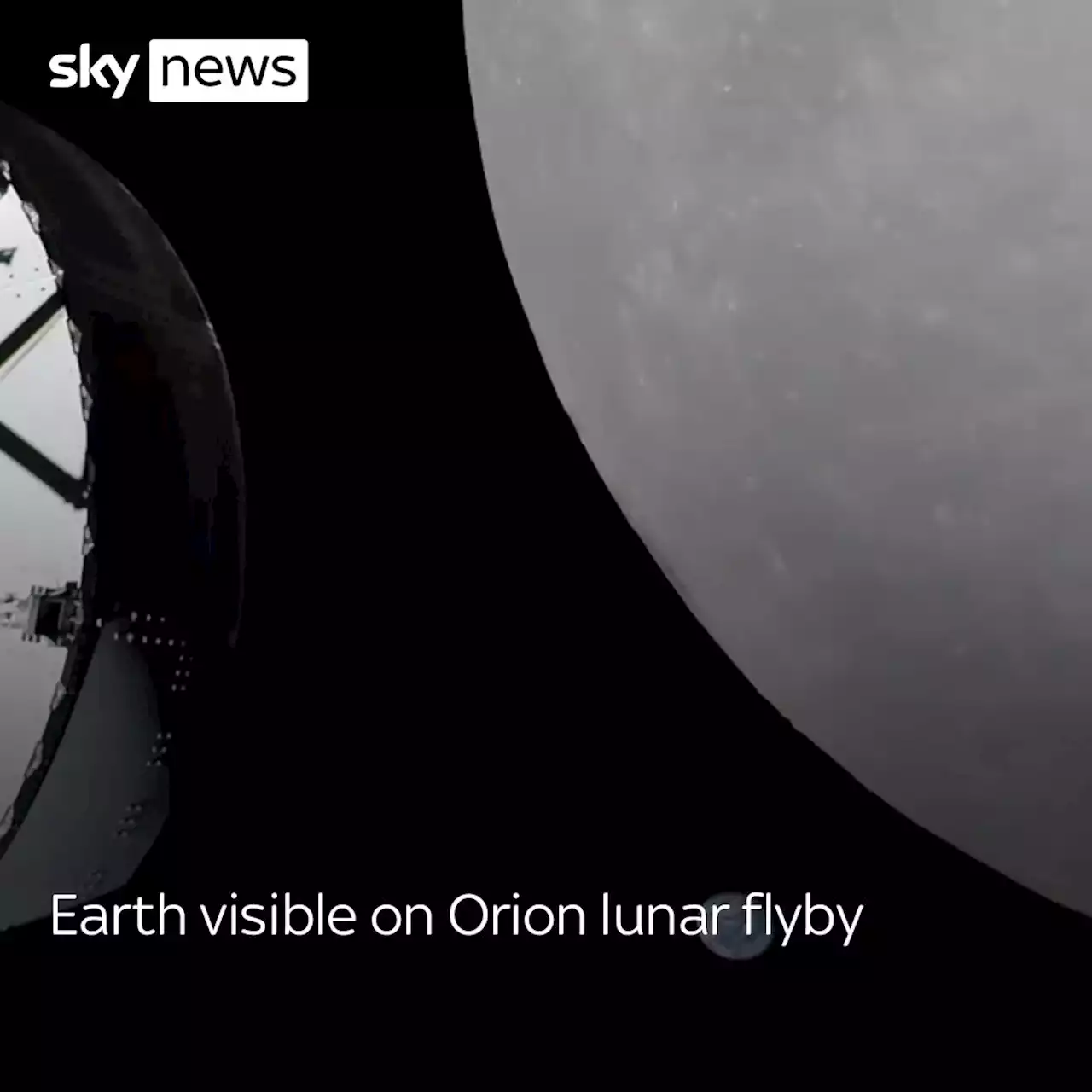 NASA's Orion space capsule reaches the moon - marking the first time in 50 years